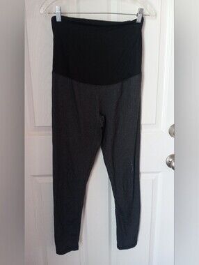 Isabel Maternity by Ingrid & Isabel Black and Charcoal Kids Leggings